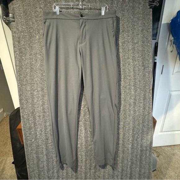 Van Heusen gray performance golf coaching jogger pants slacks 38x32 - Picture 3 of 15